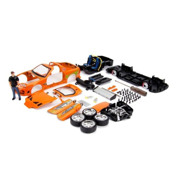 Fast and Furious - Brian's Toyota Supra with Brian 1:24 Scale Diecast Model Kit - Gametraders Modbury Heights