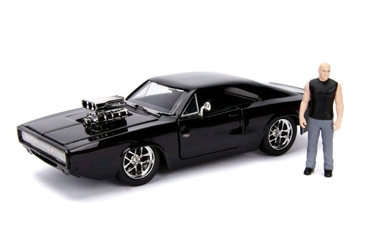 Fast & Furious - 1970 Dodge Charger 1:24 with Dom Hollywood Ride - Gametraders Modbury Heights
