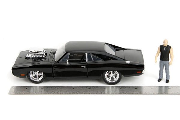 Fast & Furious - 1970 Dodge Charger w/Dom Toretto 1:24 Diecast Set - Gametraders Modbury Heights