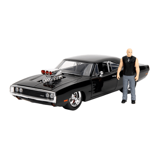 Fast & Furious - 1970 Dodge Charger w/Dom Toretto 1:24 Diecast Set - Gametraders Modbury Heights