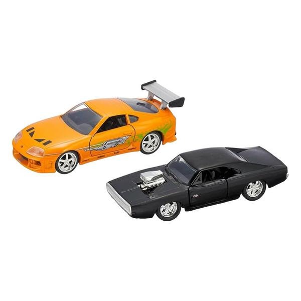 Fast & Furious - Don's Charger & Brian's Supra 1:32 Scale Diecast Hollywood Ride [Twin Pack] - Gametraders Modbury Heights
