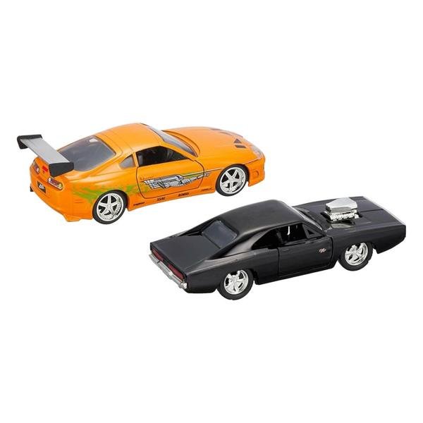 Fast & Furious - Don's Charger & Brian's Supra 1:32 Scale Diecast Hollywood Ride [Twin Pack] - Gametraders Modbury Heights