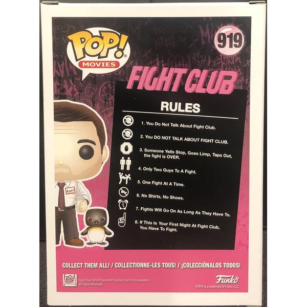 Fight Club - Tyler Durden w/Buddy CHASE Pop! Vinyl - Gametraders Modbury Heights
