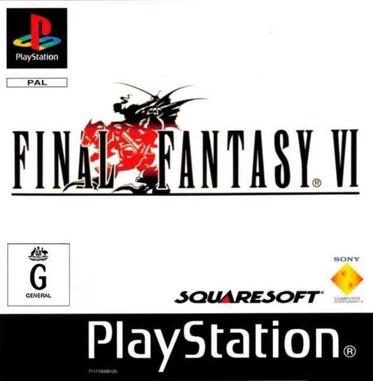 Final Fantasy VI PS1 - Gametraders Modbury Heights
