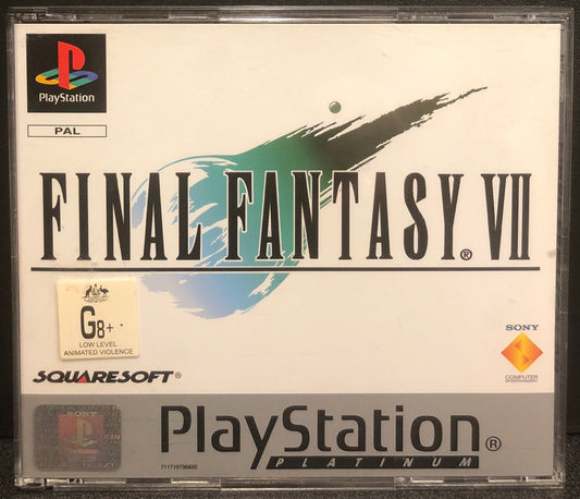 Final Fantasy VII PS1 - Gametraders Modbury Heights