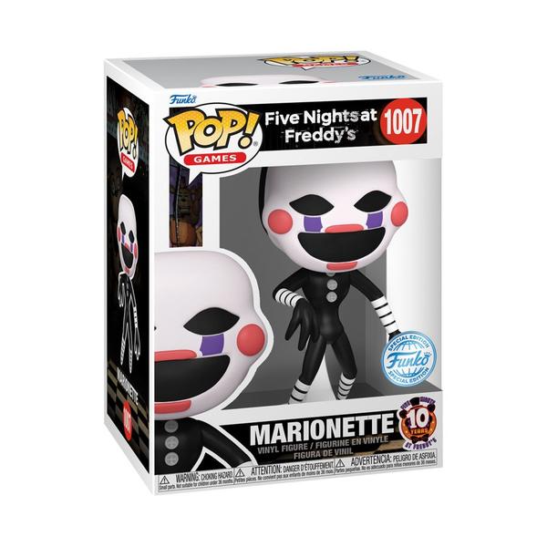 Five Nights at Freddy's: 10th Anniversary - Marionette US Exclusive Pop! Vinyl - Gametraders Modbury Heights
