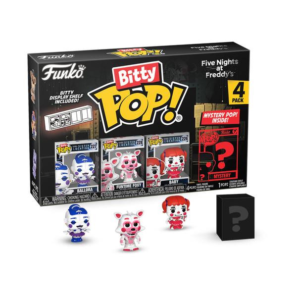 Five Nights at Freddy's - Ballora Bitty Pop! Vinyl 4 - Pack - Gametraders Modbury Heights