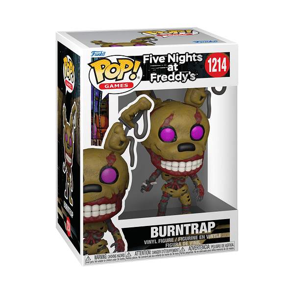 Five Nights At Freddy's - Burntrap Pop! Vinyl - Gametraders Modbury Heights