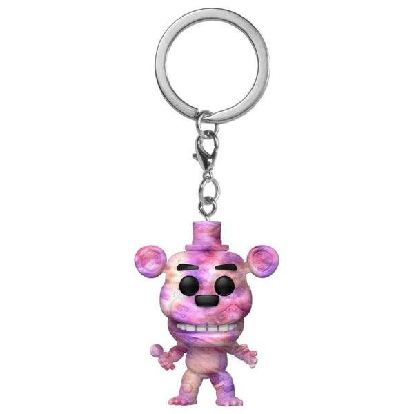 Five Nights at Freddy's - Freddy Tie Dye Pocket Pop! Vinyl Keychain - Gametraders Modbury Heights
