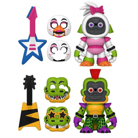 Five Nights at Freddy's: Security Breach - Glamrock Chica & Montgomery Gator Snap Figure 2 - Pack - Gametraders Modbury Heights
