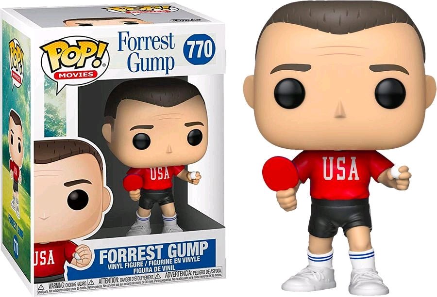 Forrest Gump - Forrest Gump in Ping Pong Outfit Pop! Vinyl - Gametraders Modbury Heights