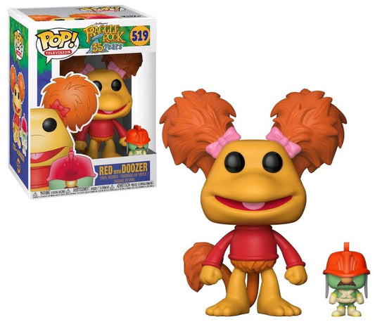 Fraggle Rock - Red with Doozer Pop! Vinyl - Gametraders Modbury Heights