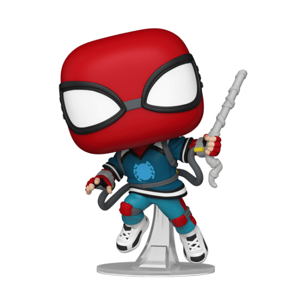 Friendly Neighbourhood Spiderman - Spiderman (Proto Suit) Pop! Vinyl - Gametraders Modbury Heights