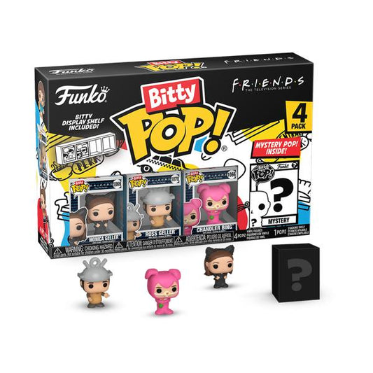Friends - Monica as Catwoman Bitty Pop! Vinyl 4 - Pack - Gametraders Modbury Heights