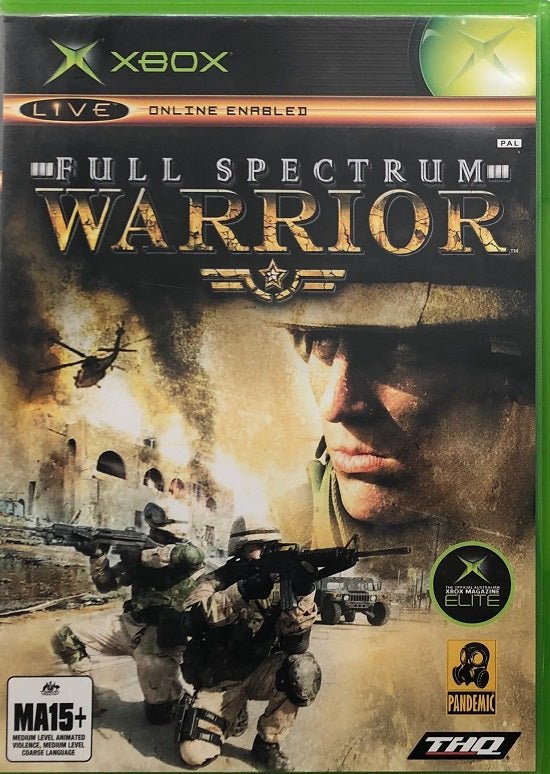 Full Spectrum Warrior Xbox - Gametraders Modbury Heights