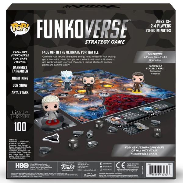 Funkoverse - Game of Thrones 100 4 - pack Board Game - Gametraders Modbury Heights