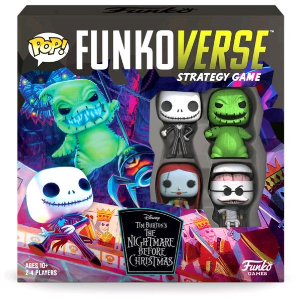 Funkoverse - The Nightmare Before Christmas 100 4 - pack Board Game - Gametraders Modbury Heights