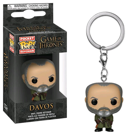 Game of Thrones - Davos Pocket Pop! Vinyl Keychain - Gametraders Modbury Heights