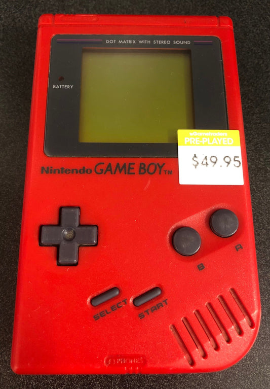 Gameboy Console Red - Gametraders Modbury Heights