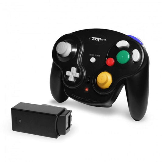 Gamecube Wireless Wavedash 2.4GHZ Controller - Black - Gametraders Modbury Heights