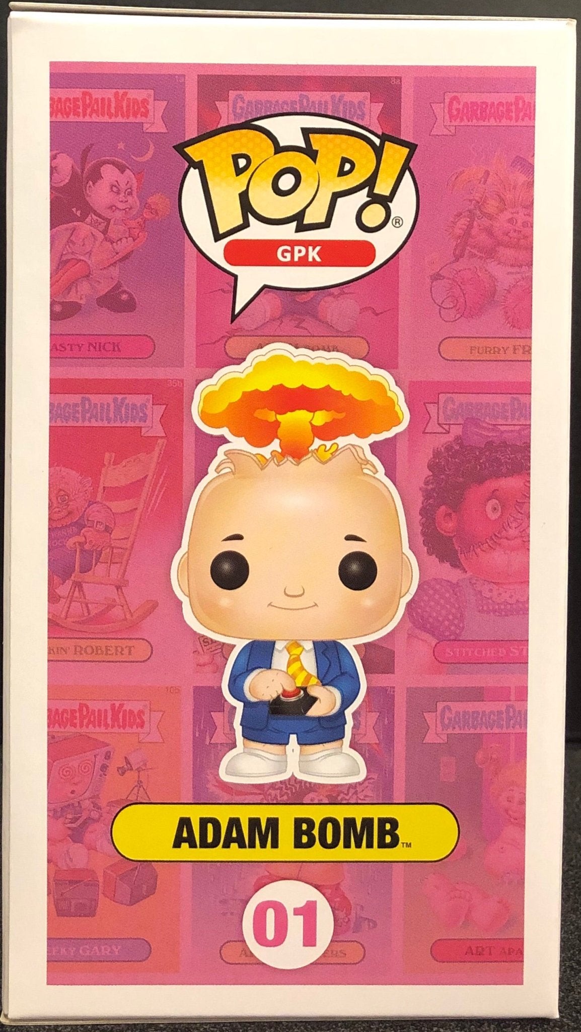 Garbage Pail Kids - Adam Bomb Metallic Toy Tokyo Exclusive Pop! Vinyl - Gametraders Modbury Heights
