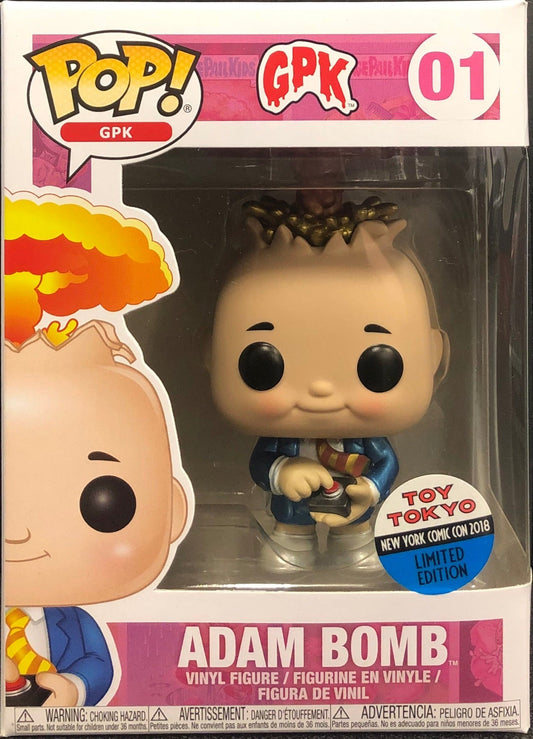 Garbage Pail Kids - Adam Bomb Metallic Toy Tokyo Exclusive Pop! Vinyl - Gametraders Modbury Heights