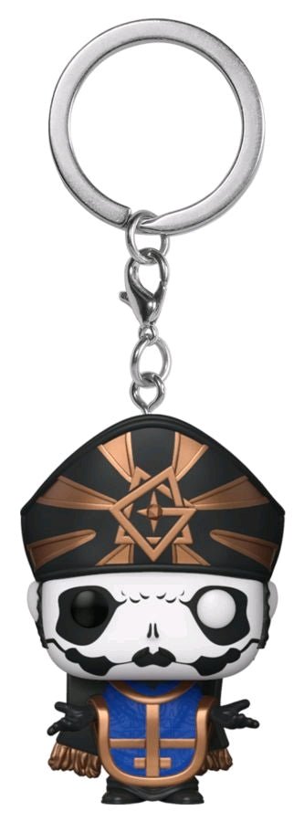 Ghost - Papa Emeritus IV Metallic US Exclusive Pocket Pop! Vinyl Keychain - Gametraders Modbury Heights