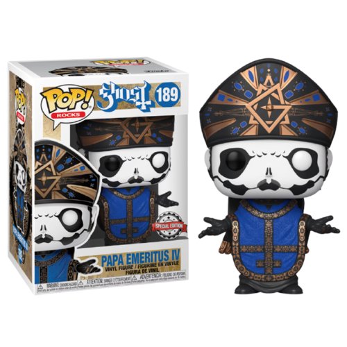 Ghost - Papa Emeritus IV Metallic US Exclusive Pop! Vinyl - Gametraders Modbury Heights