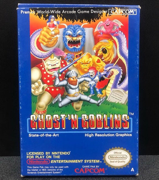 Ghost'N Goblins NES - Gametraders Modbury Heights