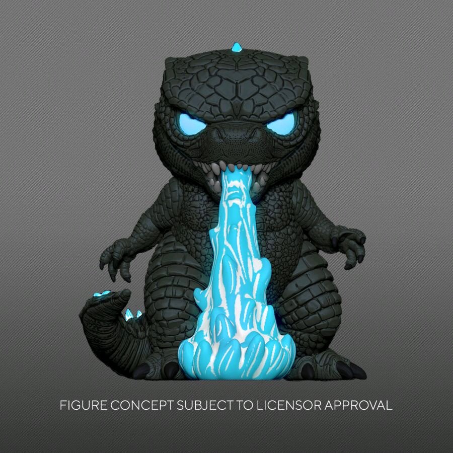 Godzilla vs Kong - Godzilla Heat Ray Glow US Exclusive Pop! Vinyl - Gametraders Modbury Heights