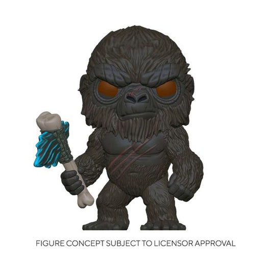 Godzilla vs Kong - King Kong with Scepter Flocked US Exclusive Pop! Vinyl - Gametraders Modbury Heights