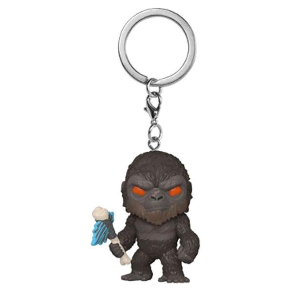 Godzilla vs Kong - Kong with Battle Axe Pocket Pop! Vinyl Keychain - Gametraders Modbury Heights