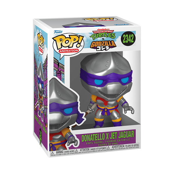 Godzilla x TMNT - Donatello X Jet Jaguar Pop! Vinyl - Gametraders Modbury Heights