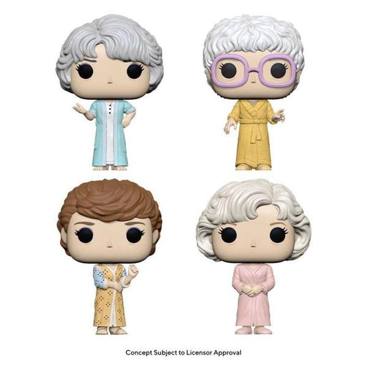 Golden Girls - Golden Girls in Robes US Exclusive Pop! Vinyl 4 - Pack - Gametraders Modbury Heights