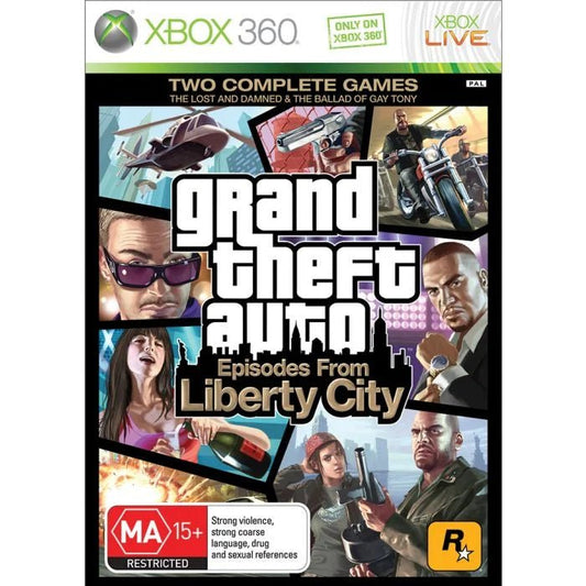 Grand Theft Auto Episodes From Liberty City X360 - Gametraders Modbury Heights