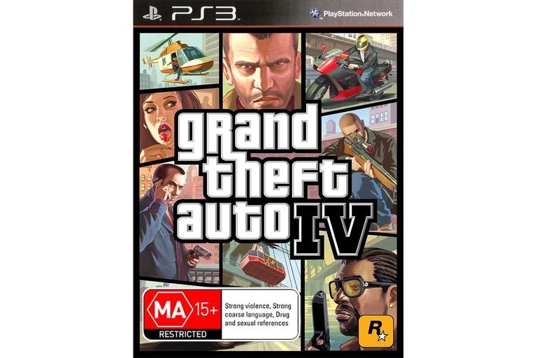 Grand Theft Auto IV 4 PS3 - Gametraders Modbury Heights