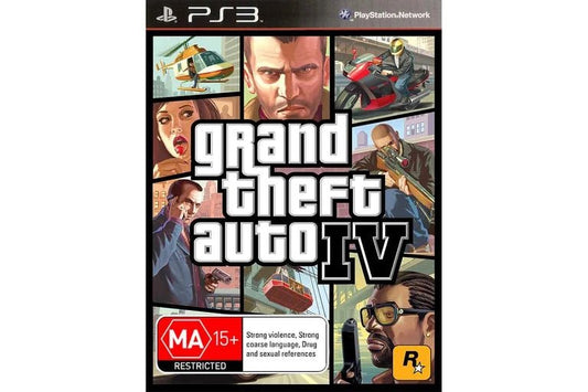 Grand Theft Auto IV 4 PS3 - Gametraders Modbury Heights