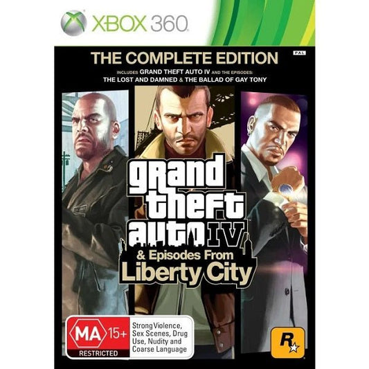 Grand theft Auto IV & Episodes From Liberty City X360 - Gametraders Modbury Heights