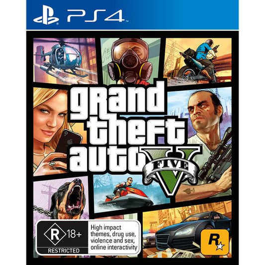 Grand Theft Auto V PS4 (Pre - Played) - Gametraders Modbury Heights