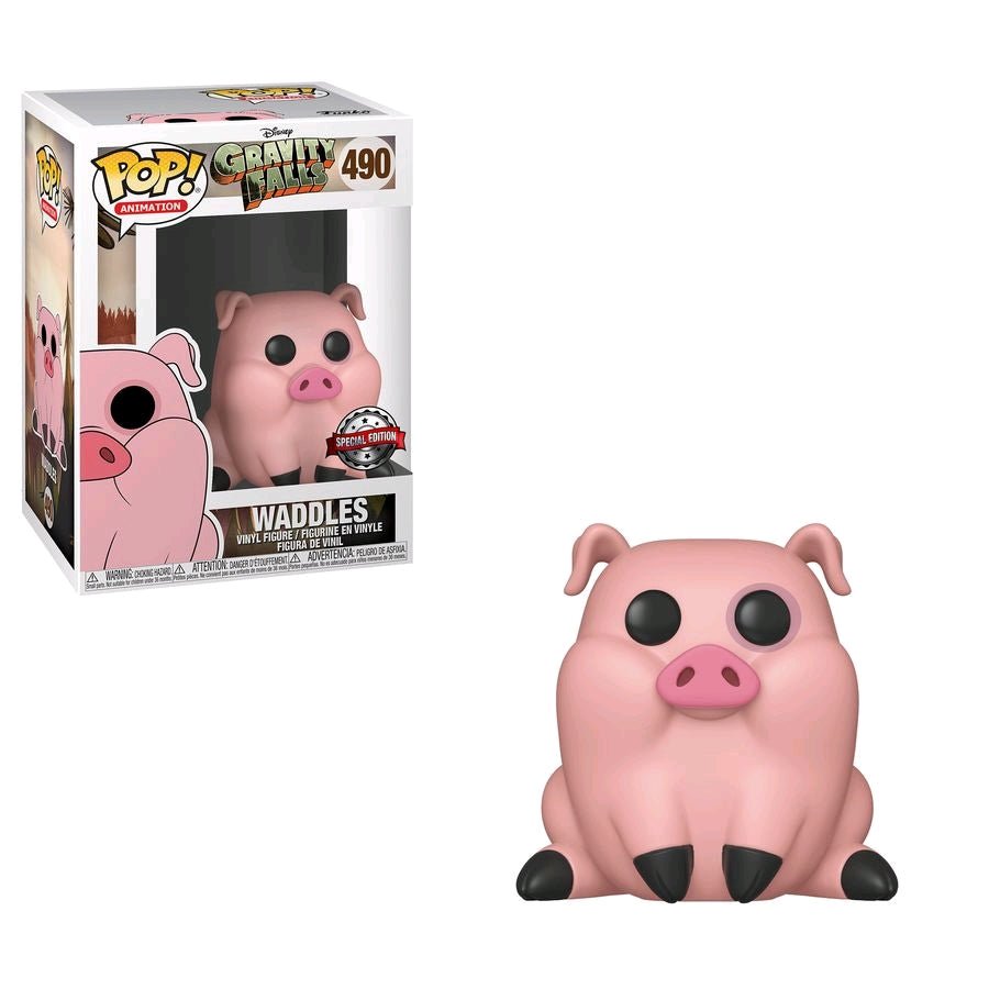 Gravity Falls - Waddles US Exclusive Pop! Vinyl - Gametraders Modbury Heights