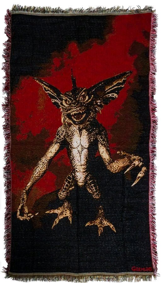 Gremlins - Stripe Throw Rug (92 x 147cm) - Gametraders Modbury Heights