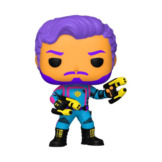Guardians Of The Galaxy 3 - Star - Lord US Exclusive Blacklight Pop! Vinyl - Gametraders Modbury Heights