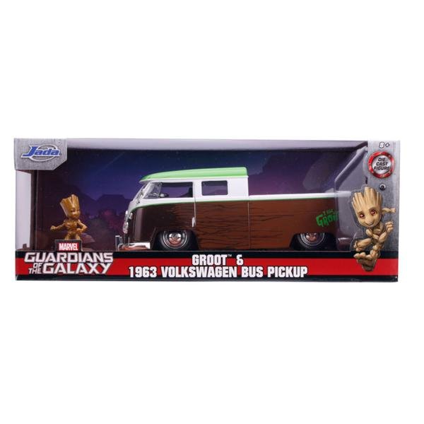 Guardians of the Galaxy: Vol. 2 - 1962 Volkswagon Bus with Groot 1:24 Scale Hollywood Ride - Gametraders Modbury Heights