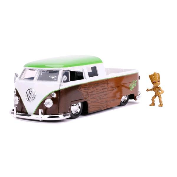 Guardians of the Galaxy: Vol. 2 - 1962 Volkswagon Bus with Groot 1:24 Scale Hollywood Ride - Gametraders Modbury Heights