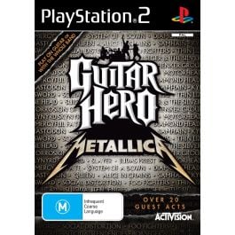 Guitar Hero Metallica PS2 - Gametraders Modbury Heights
