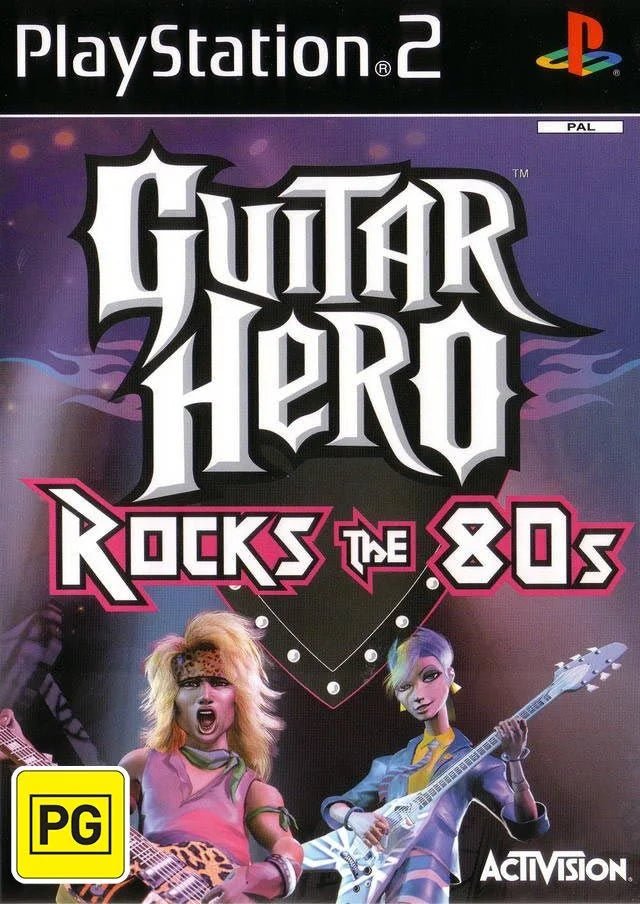 Guitar Hero Rocks The 80s PS2 - Gametraders Modbury Heights