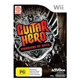 Guitar Hero Warriors Of Rock Wii - Gametraders Modbury Heights