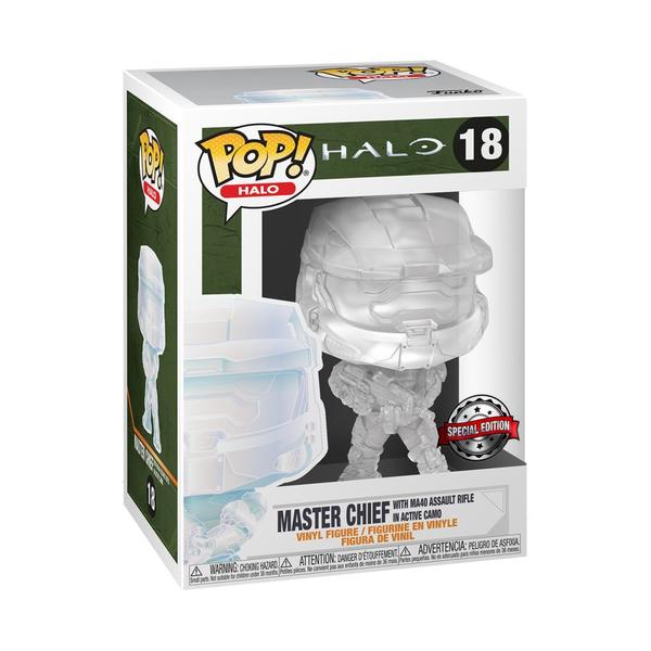 Halo Infinite - Master Chief Active Camo US Exclusive Pop! Vinyl - Gametraders Modbury Heights
