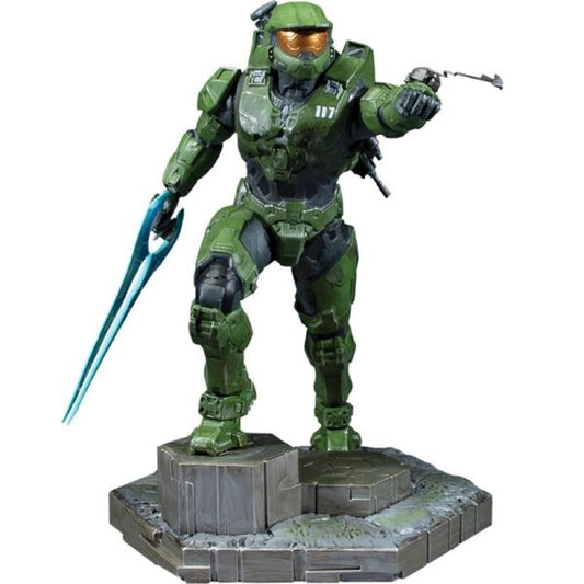 Halo Infinite - Master Chief with Grapplshot PVC Statue - Gametraders Modbury Heights