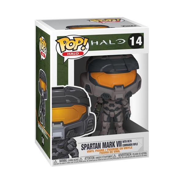Halo Infinite - Spartan Mark VII with Vakara 78 Commando Rifle Pop! Vinyl - Gametraders Modbury Heights